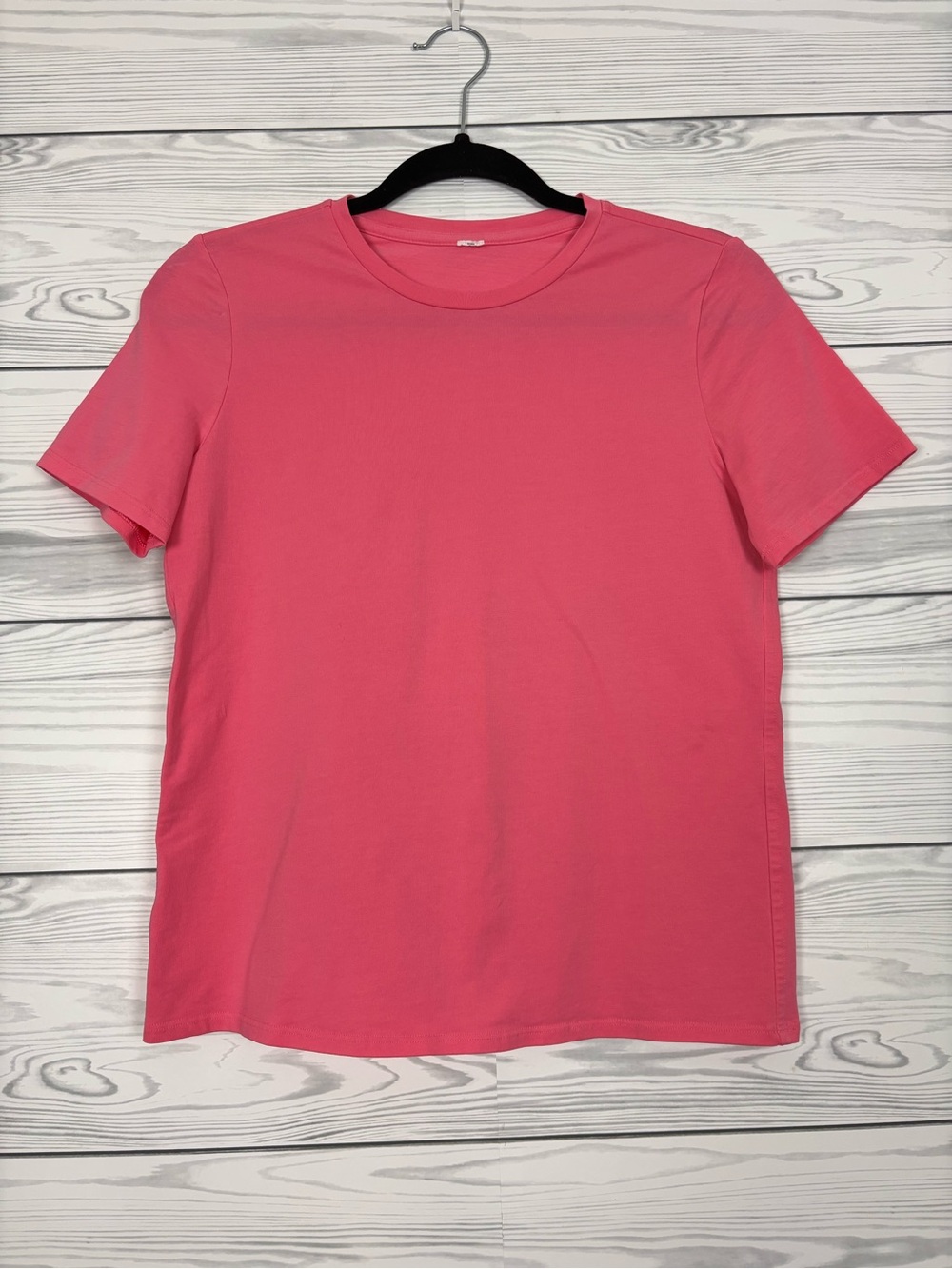 Lululemon Pink Pima cotton boxy tee tshirt size 6?